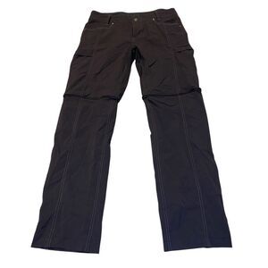 Kuhl Kliffside Convertible Plants Women’s Size 10 | Black Outdoor Hiking